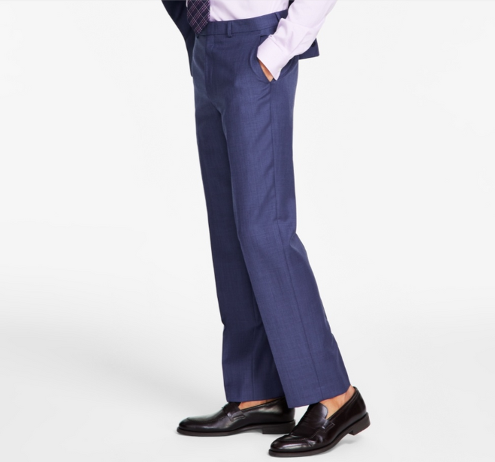 Michael Kors Classic-Fit Wool-Blend Stretch Solid Suit Separates Pant MSRP $200