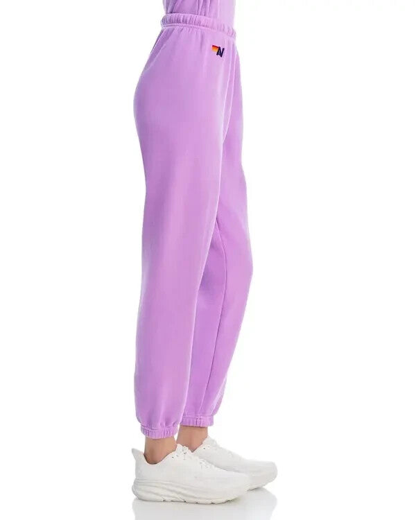 Aviator Nation Rainbow-Stripe Sweatpants MSRP $156