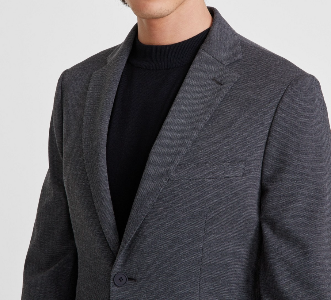 Calvin Klein Men's Slim-Fit Solid Knit Sport Coat MSRP $295