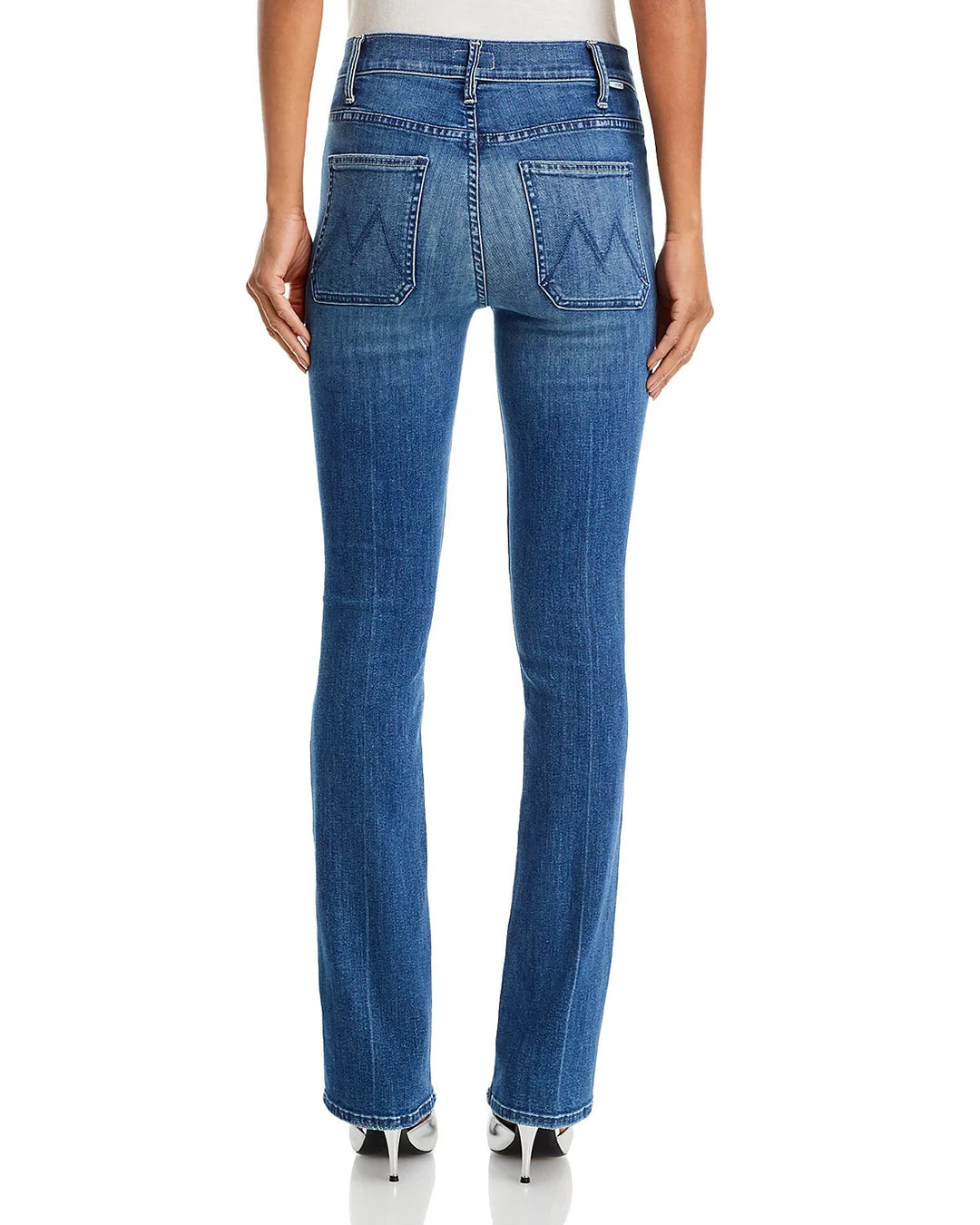 MOTHER The Patch Pocket Insider High Rise Jeans MSRP $268