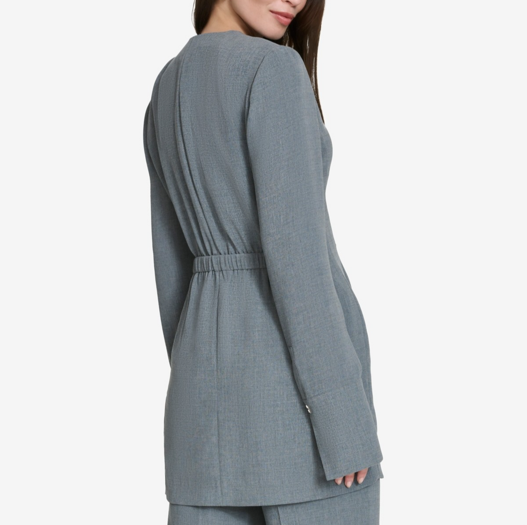 Halston Women's Kiss-Front Long-Sleeve Cardigan MSRP $139