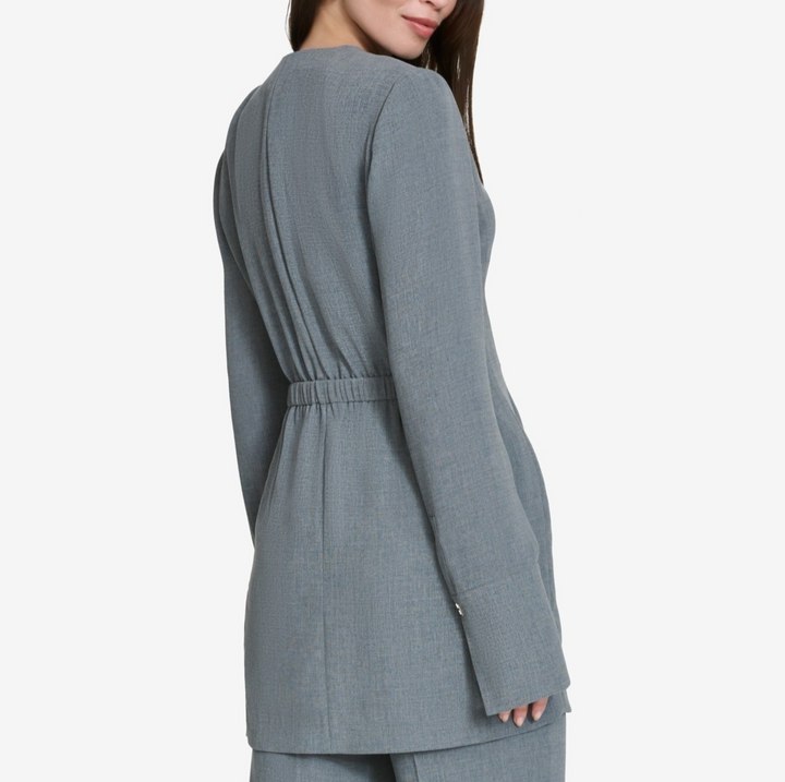 Halston Women's Kiss-Front Long-Sleeve Cardigan MSRP $139