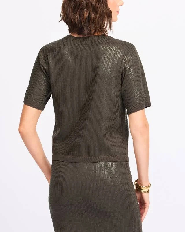 Sanctuary Sparkle Sequin Sweater Top MSRP $89