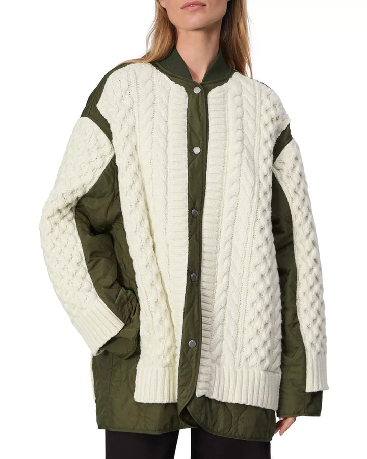 rag & bone Winnie Mixed Media Jacket MSRP $698 Size S # 5B 2639 New
