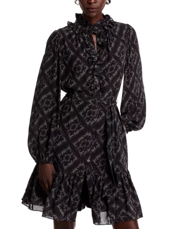 Kobi Halperin Landry Ruffled Dress MSRP $398