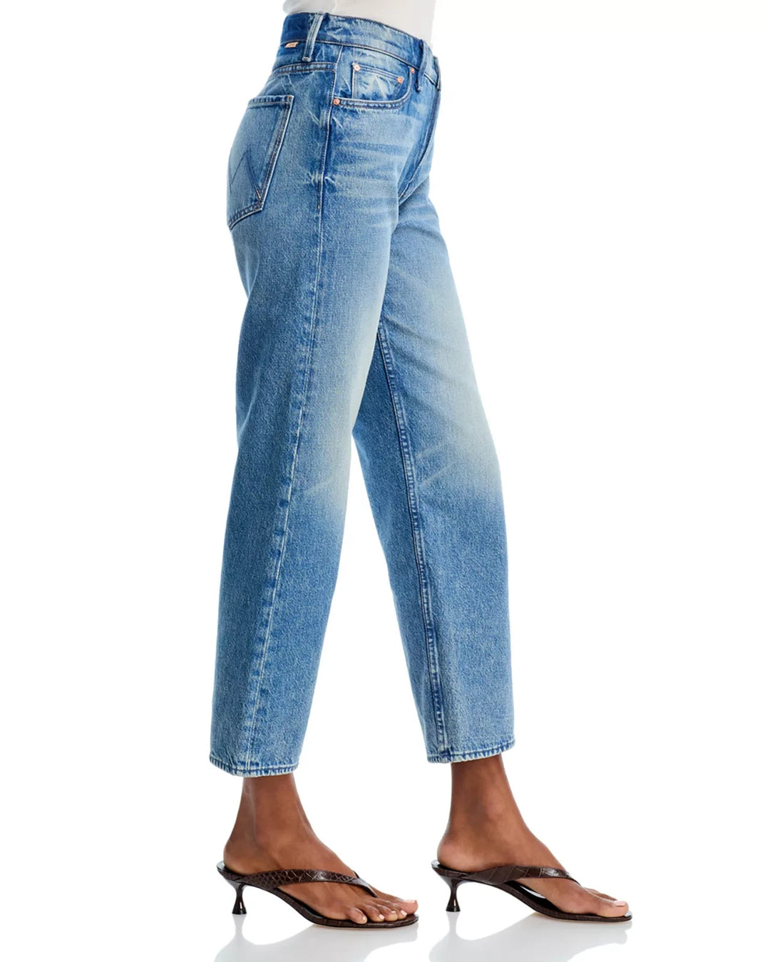 MOTHER The Newbie High Rise Ankle Jeans MSRP $268