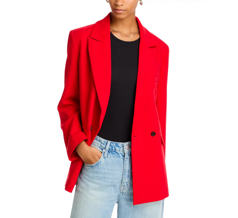 FRENCH CONNECTION Azra Twill Jacket MSRP $188