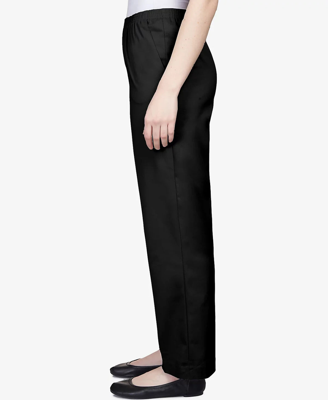 Alfred Dunner Classics Twill Pull-On Pants MSRP $44