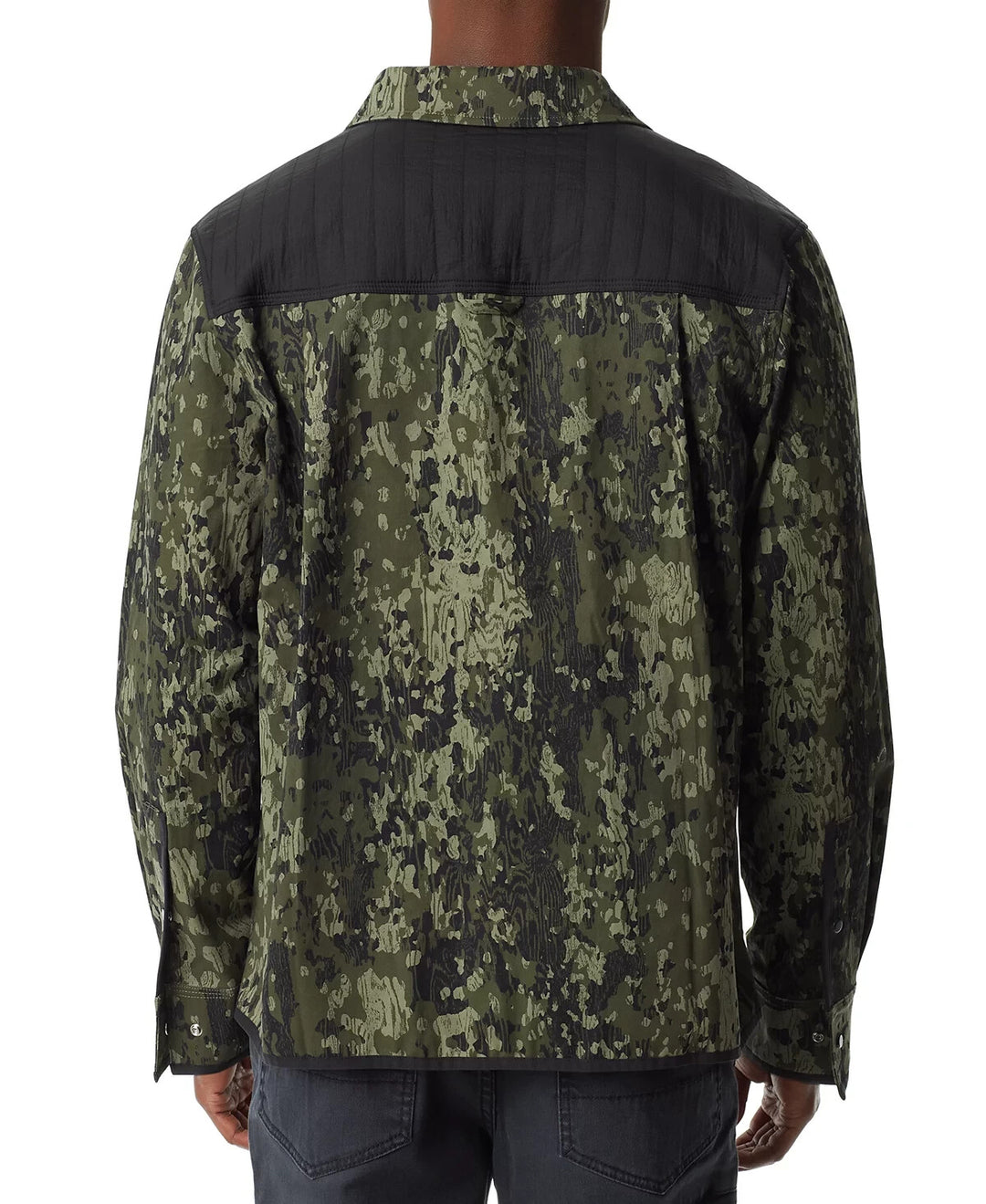 BASS OUTDOOR Worker Stretch Camouflage Shirt Jacket MSRP $89  # 6C 2383 NEW