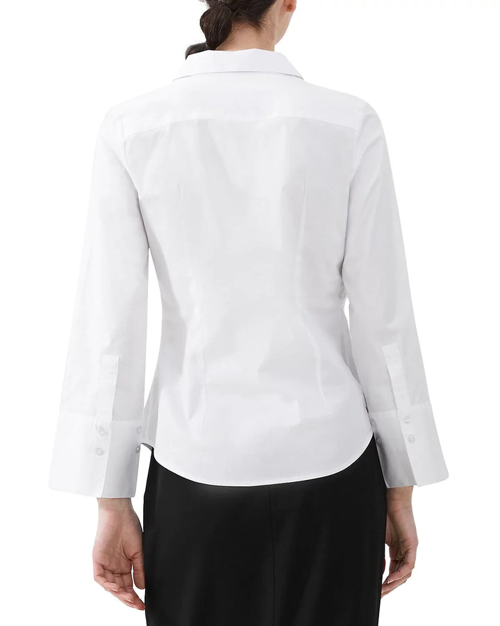 FRENCH CONNECTION Isabelle Asymmetric Shirt MSRP $78