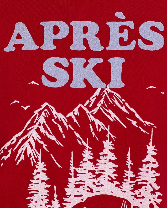 AQUA Athletic Aprés Ski Graphic Tee MSRP $58