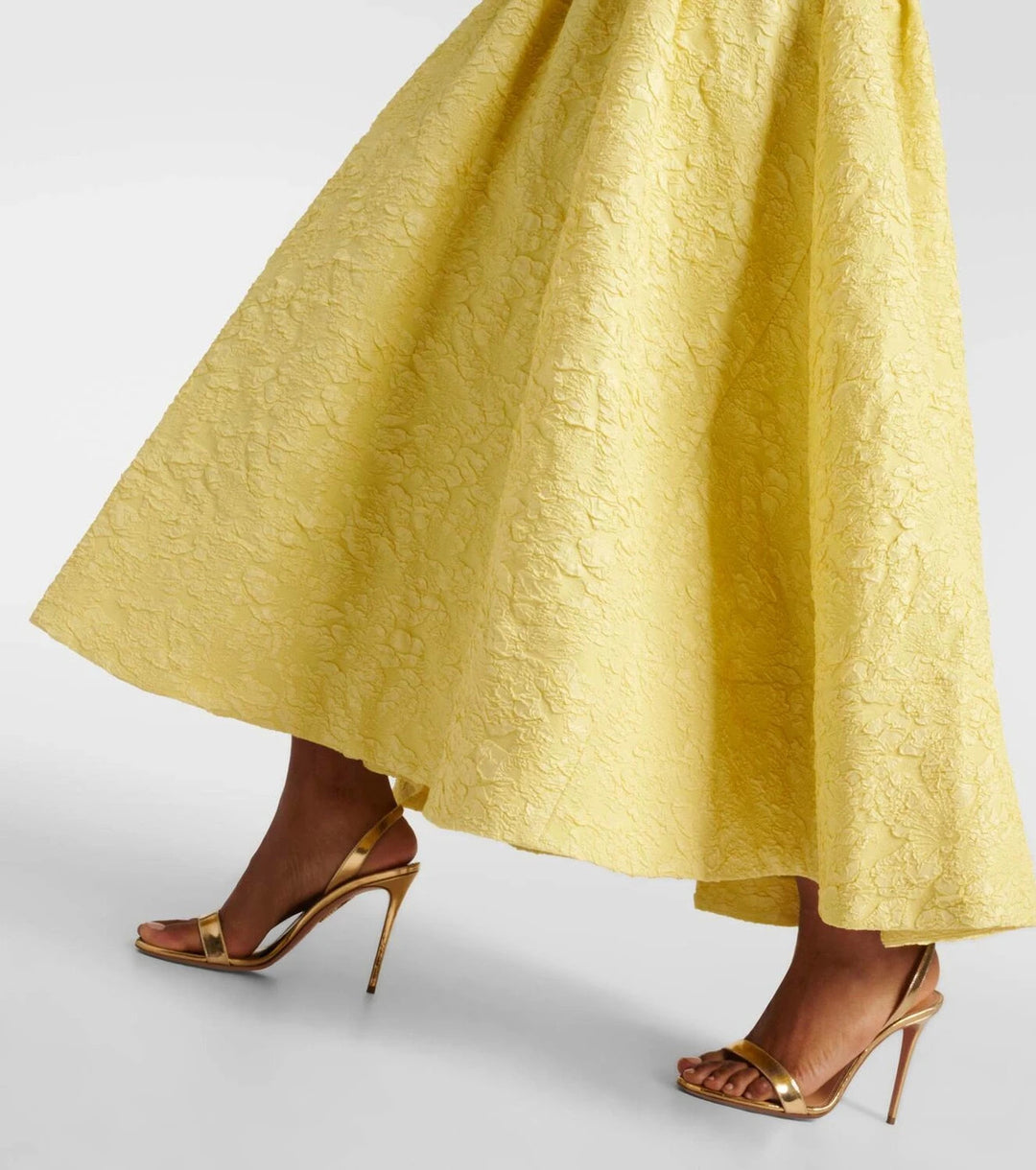 Simkhai Rosalie Textured Maxi Dress MSRP $845