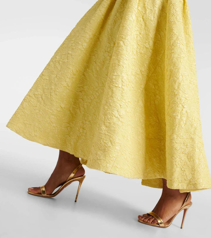 Simkhai Rosalie Textured Maxi Dress MSRP $845
