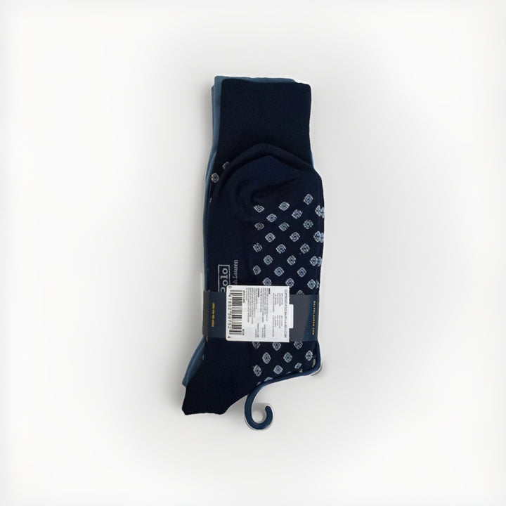 Polo Ralph Lauren Men's Foulard Slack Print Socks, 2-Pack MSRP $26