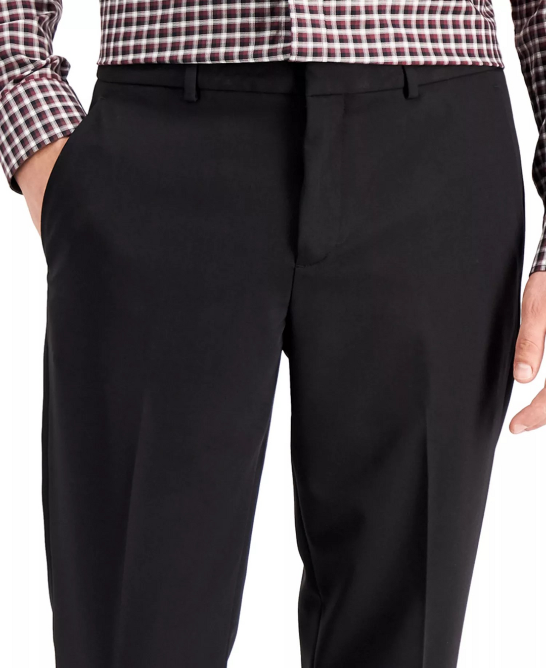 Perry Ellis Portfolio Men's Modern-Fit Twill Pants MSRP $95