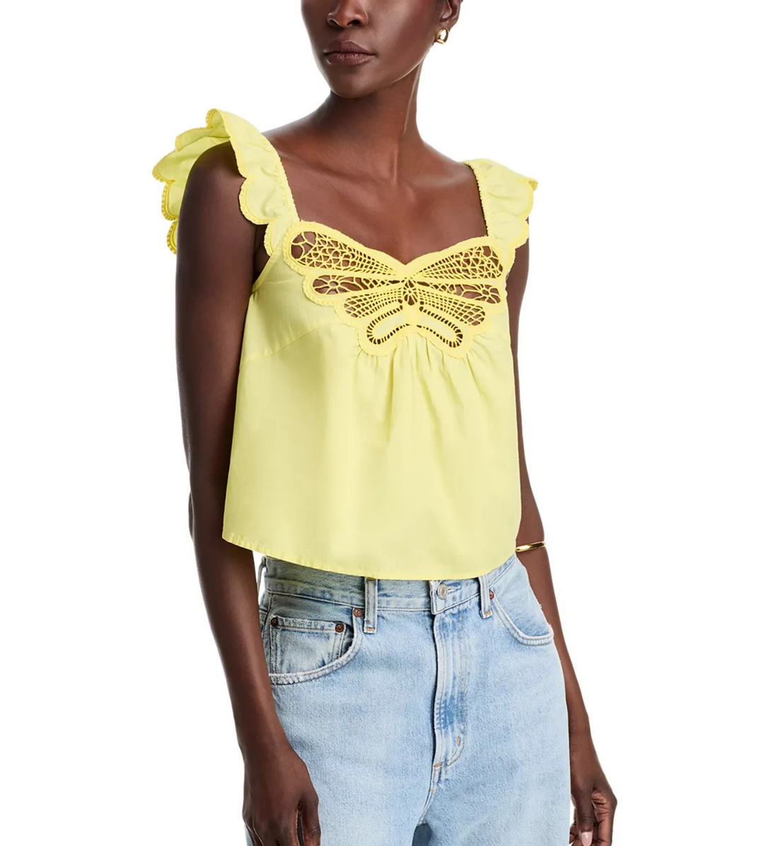 MOTHER The Wing It Tank Top MSRP $195