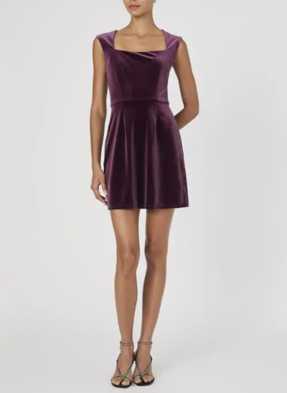 FRENCH CONNECTION Velvet Dress MSRP $138