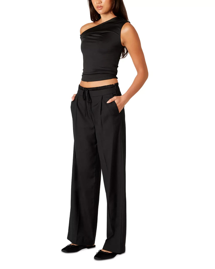 NIA Fraise Asymmetric One Shoulder Top MSRP $50
