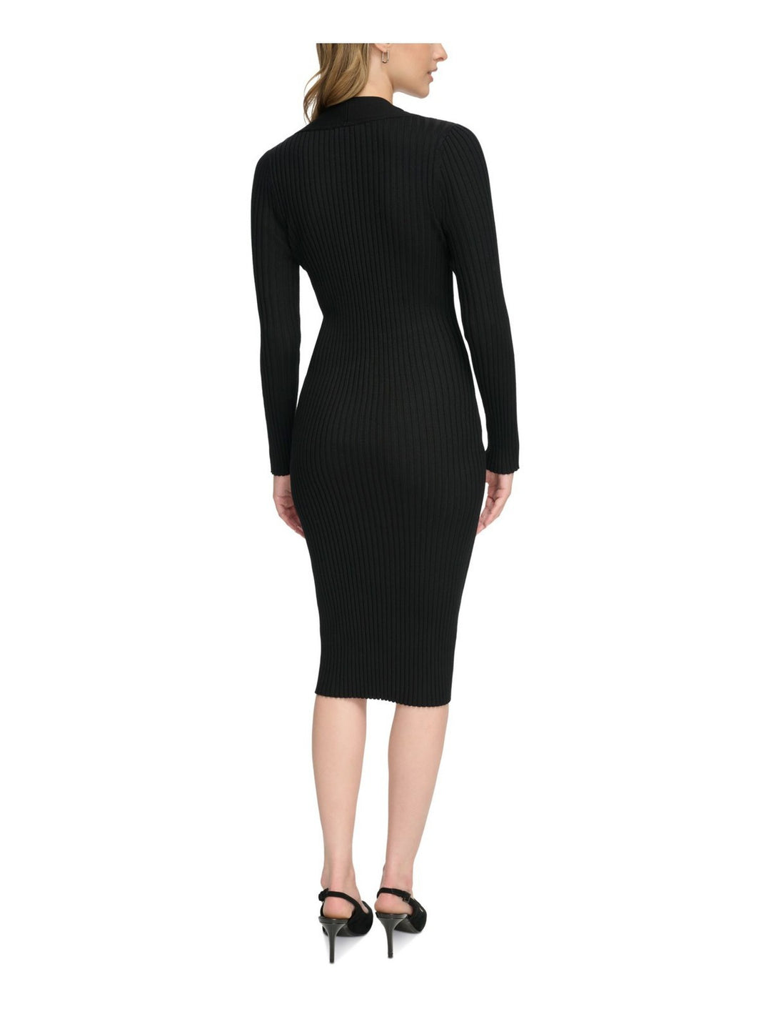 Calvin Klein Cutout Sheath Sweater Dress MSRP $139