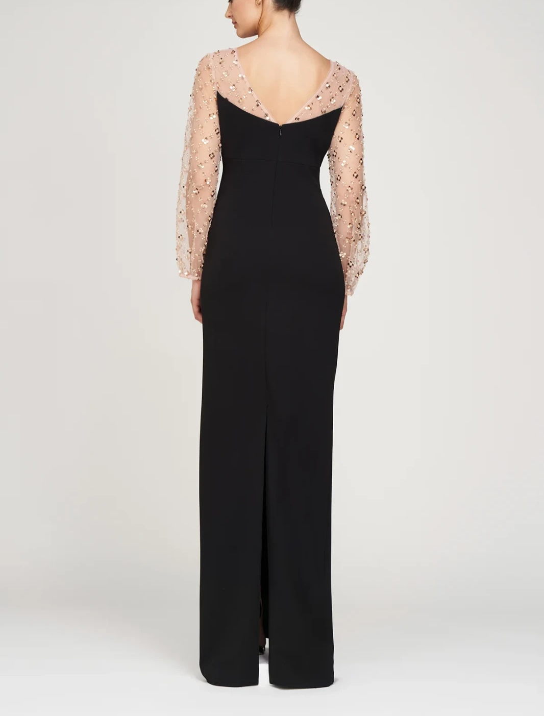 JS Collections Risha Column Gown Dress MSRP $298