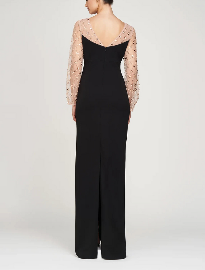 JS Collections Risha Column Gown Dress MSRP $298