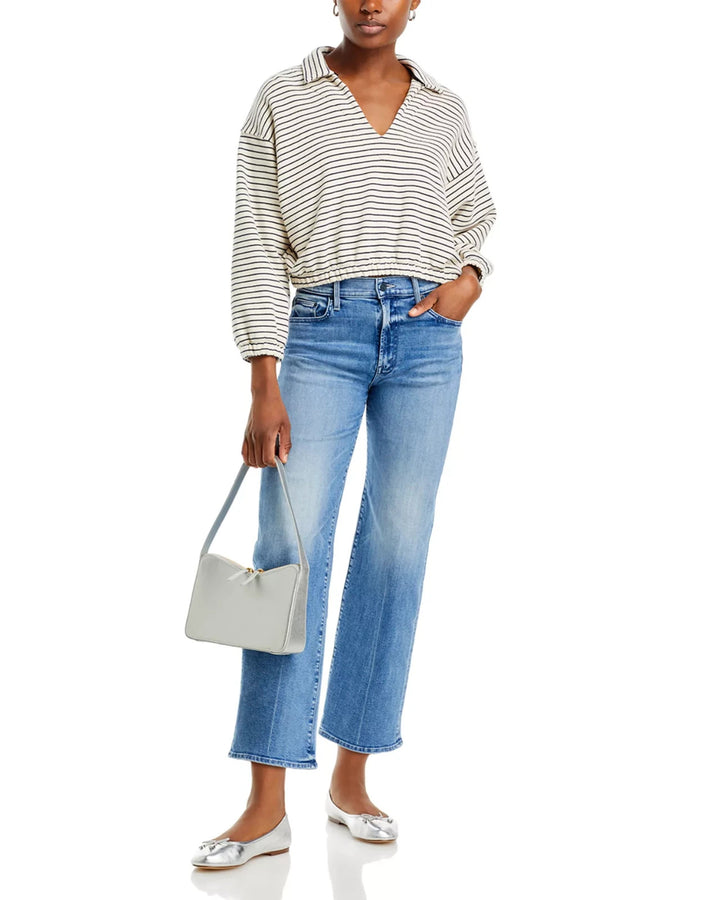 MOTHER The Rambler High Rise Ankle Straight Jeans MSRP $238