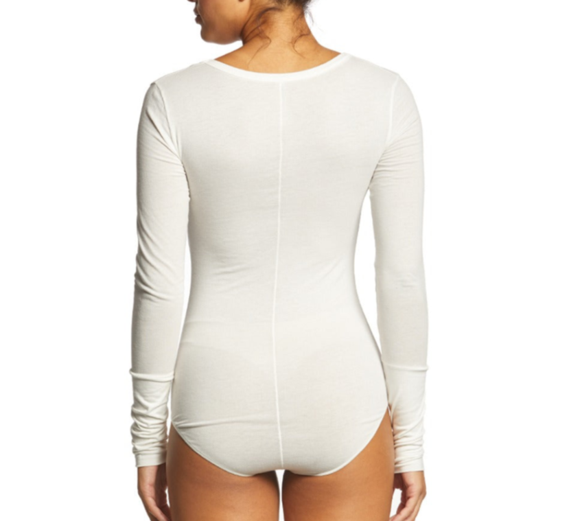 Free People Easy Peasy Scoop Neck Bodysuit MSRP $58