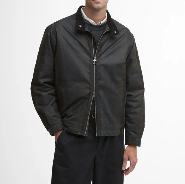 Barbour Harrington Check Jacket MSRP $475