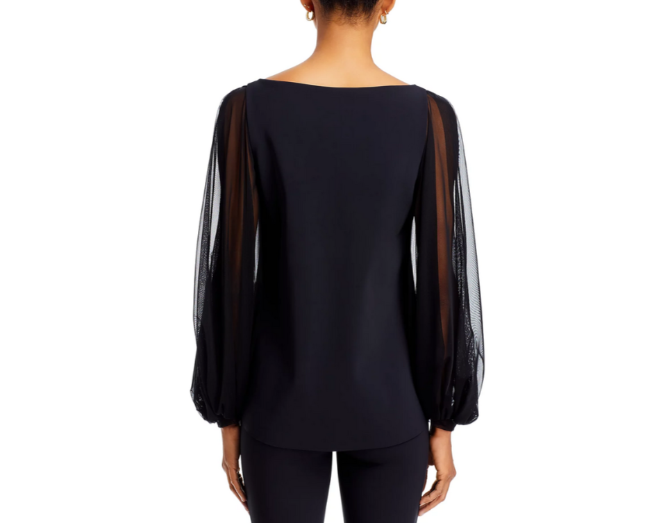 Chiara Boni La Petite Robe Shanti Illusion Top $500 Size 46 # 3B 2549