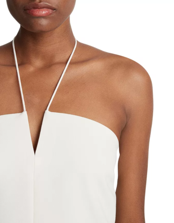 Vince Notch Neck Halter Top MSRP $265