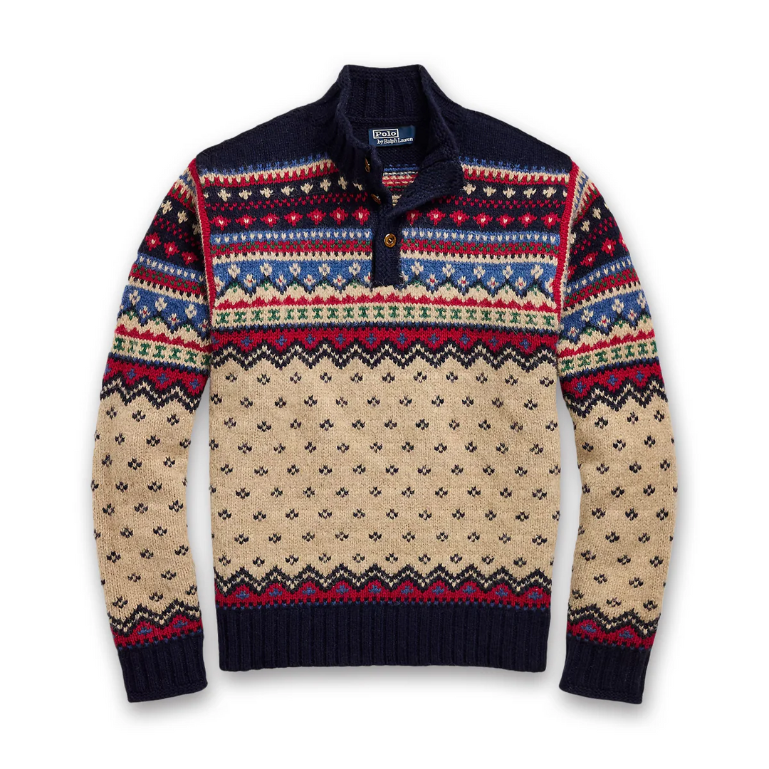 Polo Ralph Lauren Nordic Sweater MSRP $398