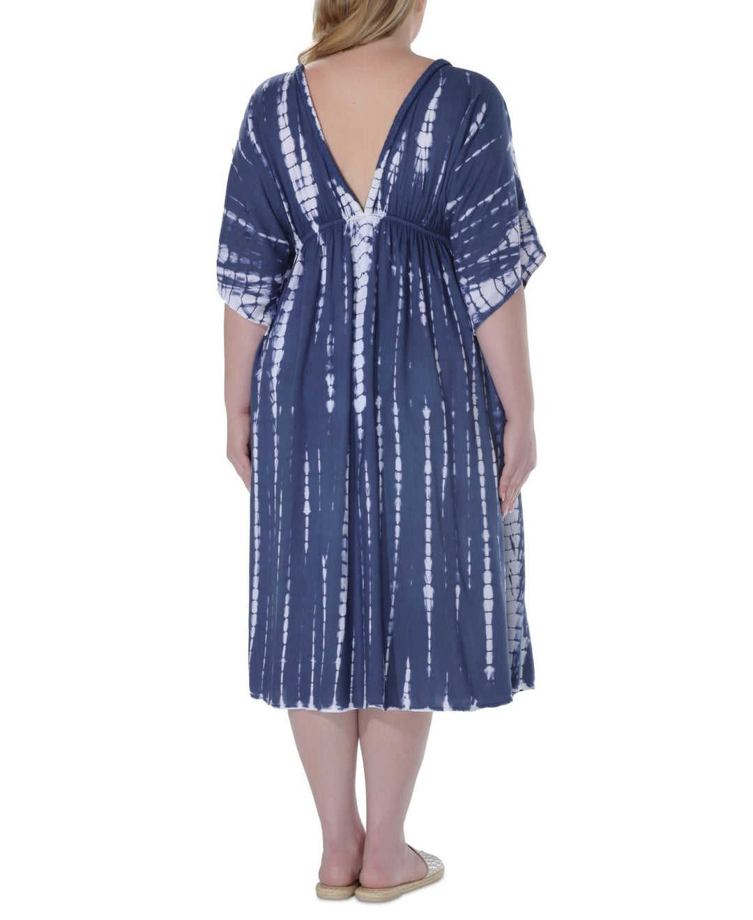 Raviya Ravyia Plus Size Tie-Dyed Cover-Up Dress MSRP $58