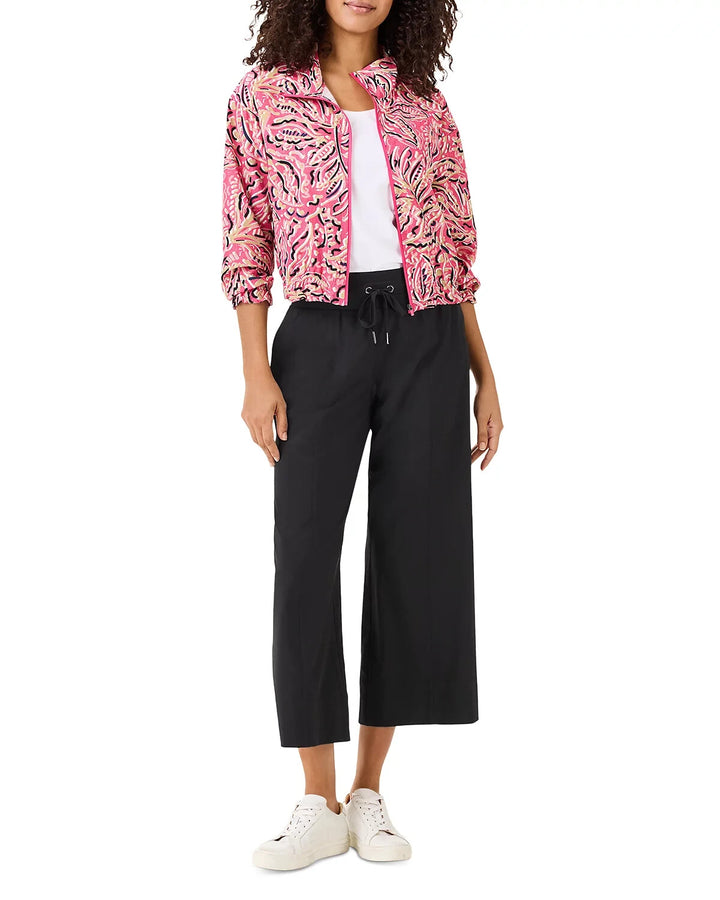 NIC+ZOE Tech Stretch Shadow Floral Jacket MSRP $188