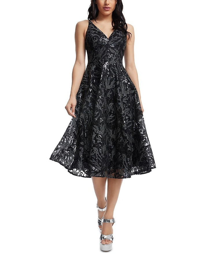 Dress the Population Women's Elisa Embellished Dress MSRP $348