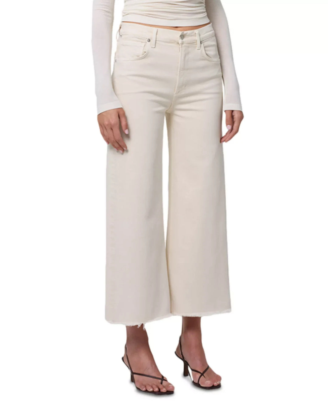 Citizens of Humanity Lyra High Rise Crop Wide Leg Jeans