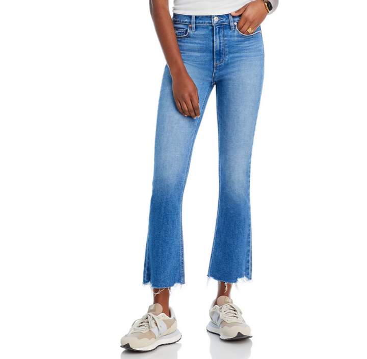PAIGE Colette High Rise Cropped Jeans MSRP $239