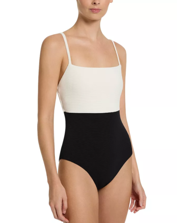 JETS Minimal Tank One Piece Swimsuit MSRP $240