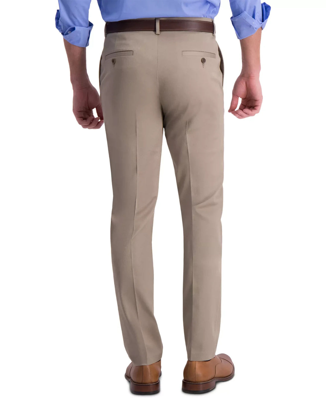 Haggar Men’s Iron Free Premium Khaki Slim-Fit Flat-Front Pant MSRP $70