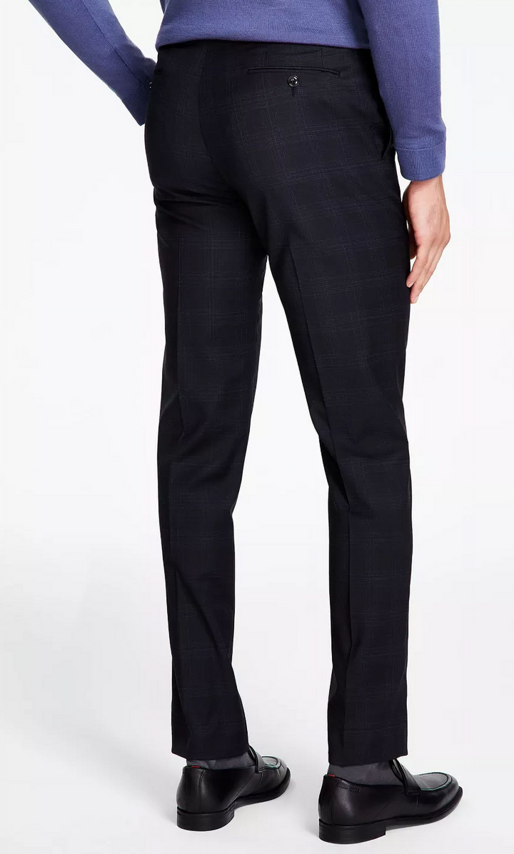 Calvin Klein Men's Slim-Fit Wool-Blend Stretch Suit Pants MSRP $190