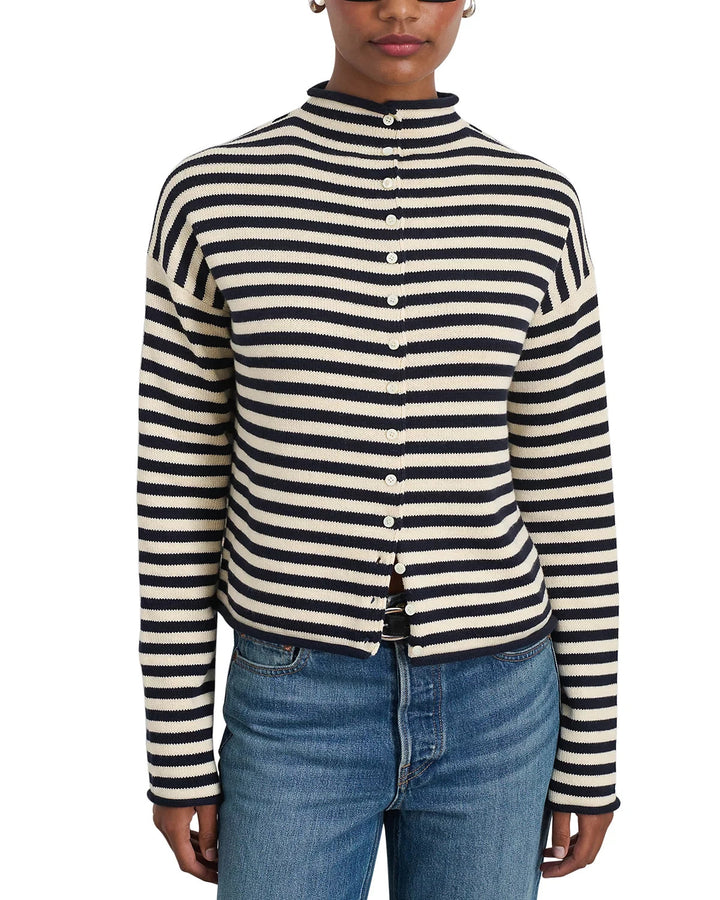 Alex Mill Taylor Striped Cardigan MSRP $175