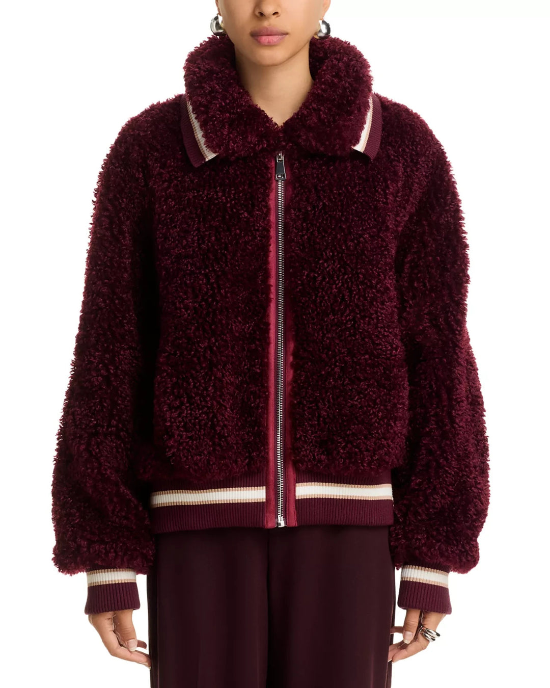 Essentiel Antwerp Iwill Faux Fur Jacket MSRP $520