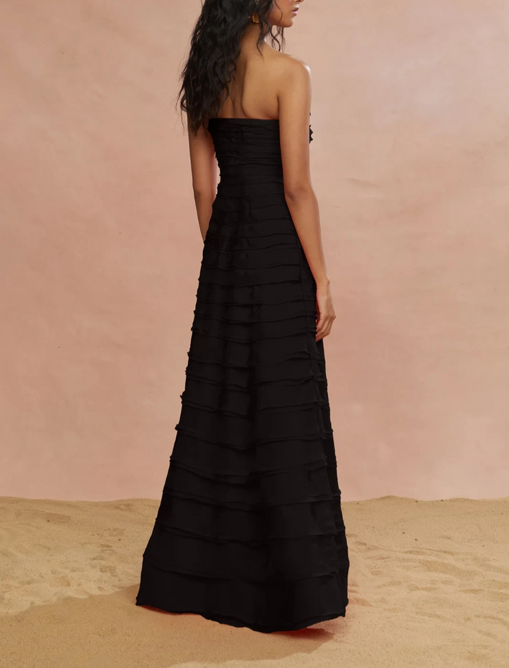 Amur Pepper Tiered Gown MSRP $648