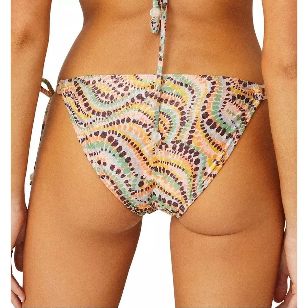 Shoshanna Ring Triangle Bikini Bottoms MSRP $180