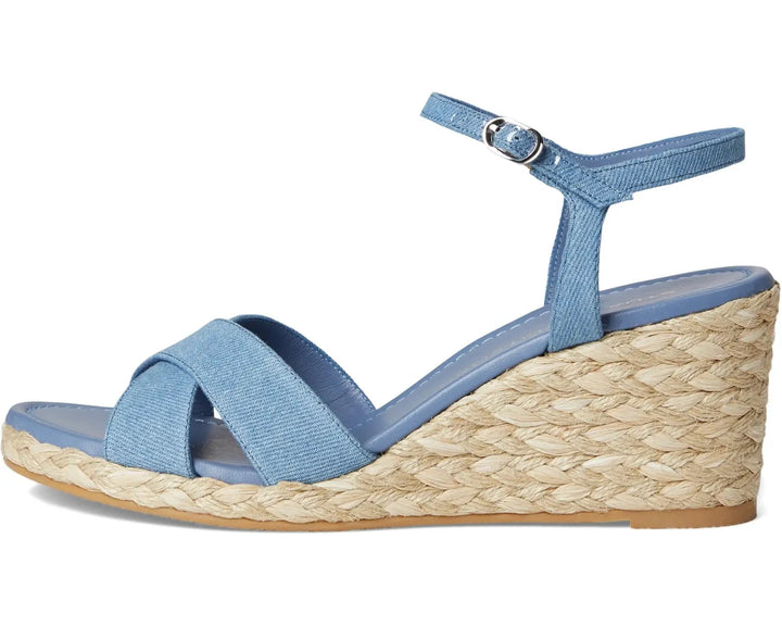 STUART WEITZMAN Dayna Espadrille Wedge Sandals MSRP $425