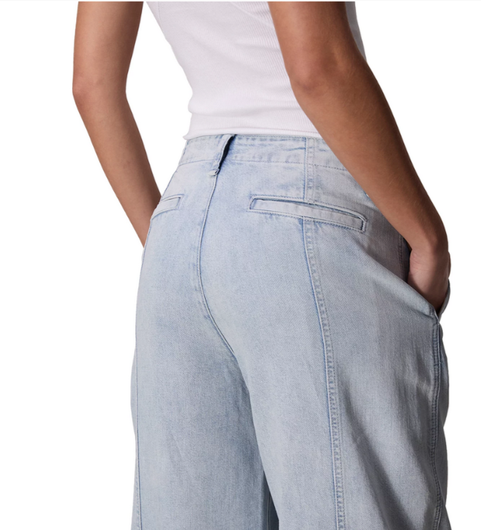 rag & bone Featherweight Arianna High Rise Wide Leg Jeans MSRP $278