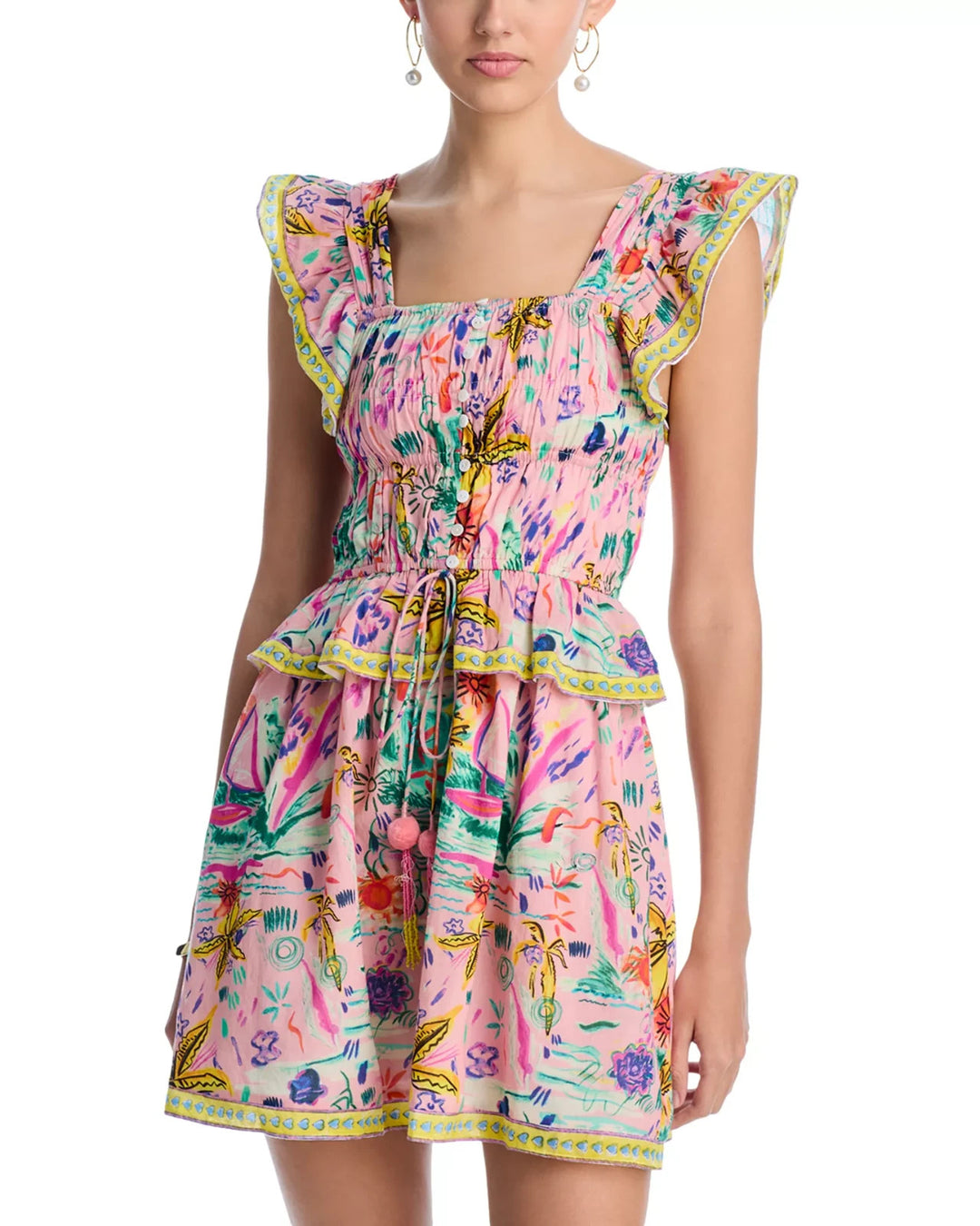 Bell Fleur Mini Dress MSRP $310