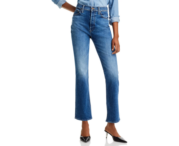 MOTHER The Tripper Flood High Rise Ankle Jeans MSRP $315
