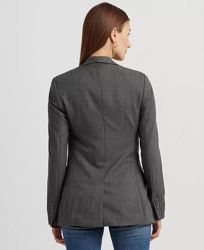 Lauren Ralph Lauren Women's Wool Twill Blazer MSRP $395