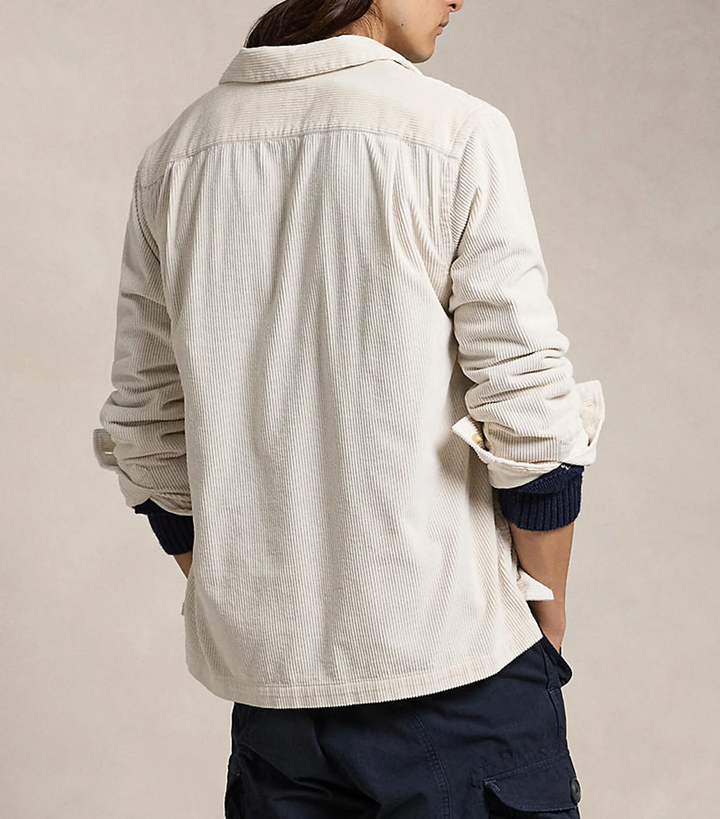 Polo Ralph Lauren Classic Fit Corduroy Camp Shirt MSRP $168
