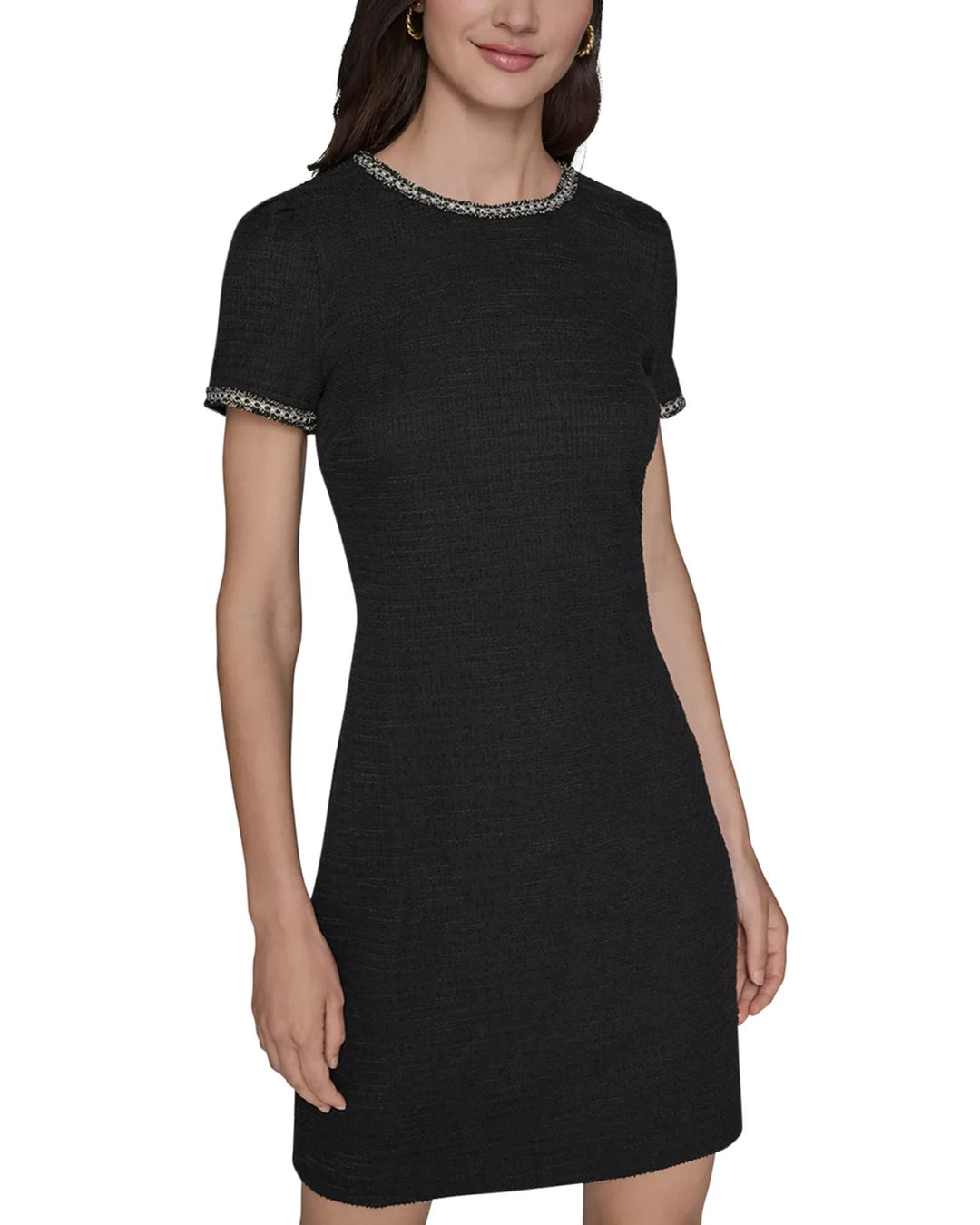 KARL LAGERFELD PARIS Tweed A Line Dress MSRP $138